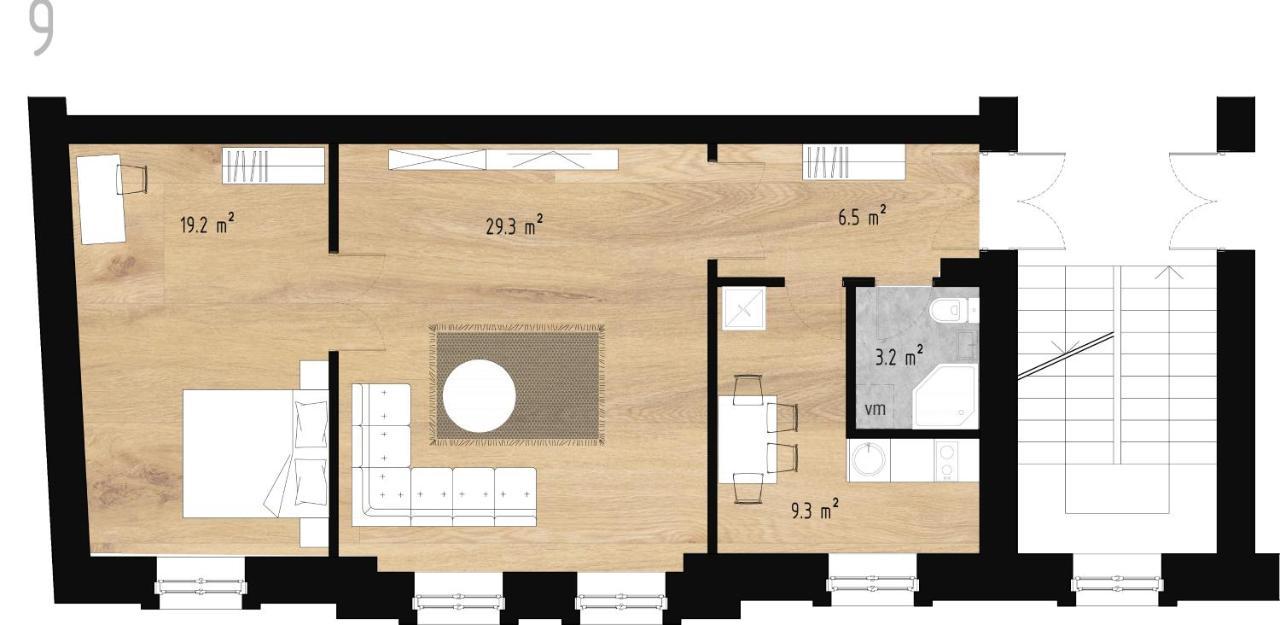 Gourmet Storie'S Ap 68Sqm Renovated Free Parking Appartement Riga Buitenkant foto